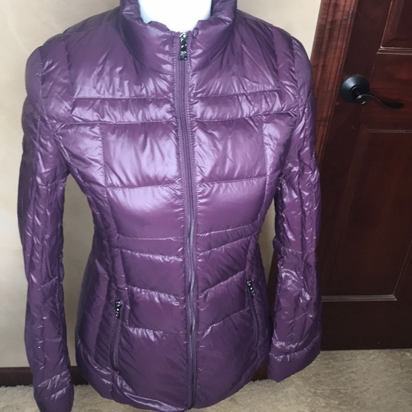 Peace Love Chill Purple Packable Jacket - Picture 1 of 8